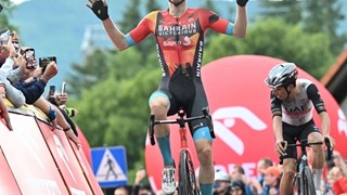 Do Karpacze dorazil jako první Matej Mohorič a ujal se vedení v Tour de Pologne