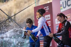 Cyklokrosařka Kristýna Zemanová si v zasněženém Val di Sole vybojovala životní čtvrté místo ve SP