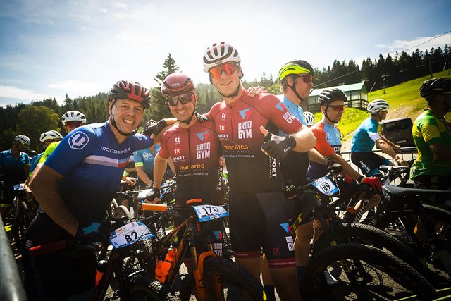 ČEZ Šumavský MTB Maraton: Slunečné počasí