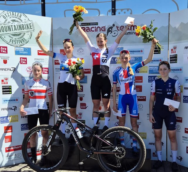 Bukovská bronzová v závodě Juniorské světové MTB série v Haimingu