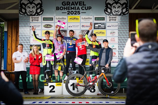 Bohemia Gravel Cup 2025 startuje společně s OZP 50 Podralsko