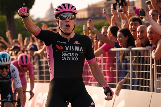 Simon Yates si v Římě zajistil celkové vítězství na Giru 2025
