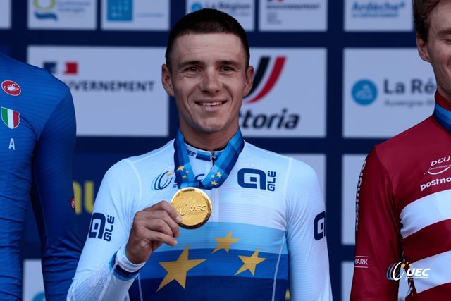 Evenepoel a Reusserová kralovali časovce na ME. Vacek dojel sedmý